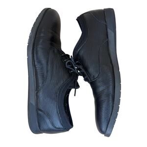Hawke & Co Mario Derby Shoes Men’s 9 Black Memory Foam Comfort Lace Up Casual